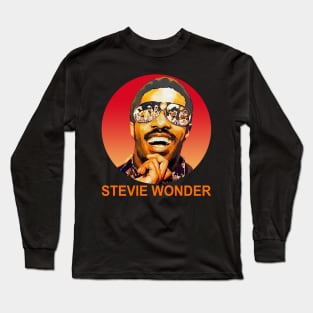 Stevie Wonder - Dad RNB Long Sleeve T-Shirt